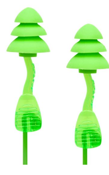 MOLDEX Gehörschutzstöpsel Twisters® Trio Cord SNR : 33dB Box à 50 Paar 