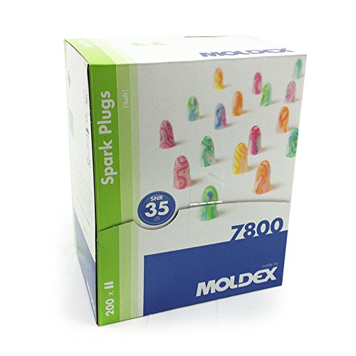 MOLDEX Einwegstöpsel Spark Plugs® Box à 200 Paar SNR : 35dB
