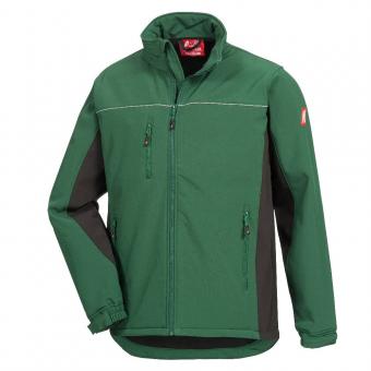 NITRAS® MOTION TEX LIGHT, Softshelljacke, grün / schwarz