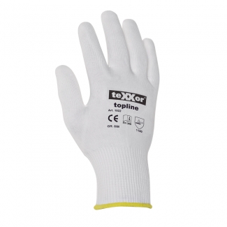 teXXor® topline Feinstrick-Handschuh NYLON weiß