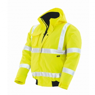 teXXor® Warnschutz-Pilotenjacke WHISTLER leuchtgelb