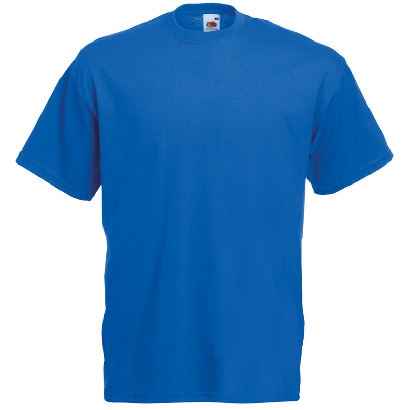 Valueweight T Shirt royal blau Fruit of the Loom