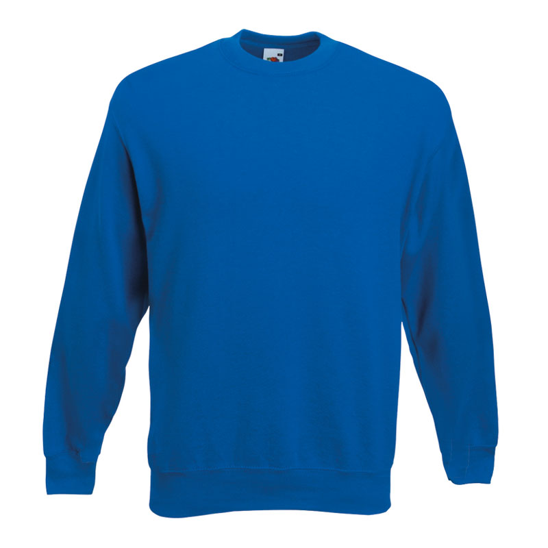 Fruit of the Loom Classic Set-In Sweat royal