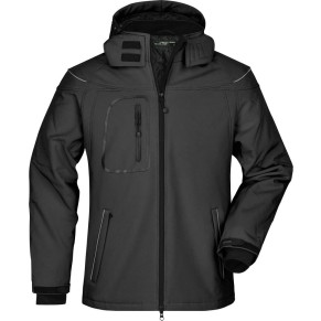 Men´s Winter 3-lagen Softshell Jacket black