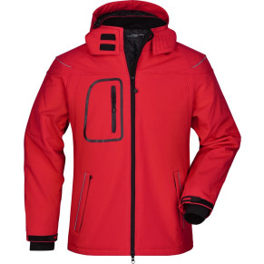 Men´s Winter 3-lagen Softshell Jacket red