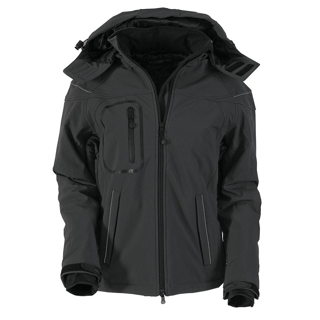  Ladies 3-Lagen Winter Softshell Jacket black