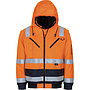 Warnschutz Kontr. Pilotenjacke leuchtorange/marine