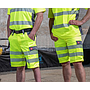 LeiKaTex® • BRIGHT LINE • SHORTS • EN ISO 20471 Klasse 1 • neongelb