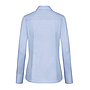 BASIC Damen Bluse Regular Fit bleu langarm