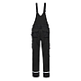 MOTION TEX PRO FX Latzhose schwarz / uni