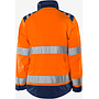 High Vis Green Jacke Damen Kl. 3 4068 GPLU Warnschutz-Orange/Marine