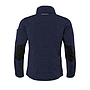 Qualitex Protectano Strickfleecejacke navy-meliert