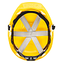 NITRAS HEAD PROTECT, Industrieschutzhelm, Schale aus HDPE, gelb mit Drehradsystem
