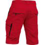 Short Flex-Line Leibwächter rot/schwarz