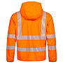 NITRAS MOTION TEX VIZ, Warnschutz-Windbreaker neonorange