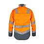 Jacke 2380 Multiseven einlagig leuchtorange/grau