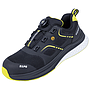elysee® HALBSCHUHE S1PS *CUSHIONPRO® FLEX I* schwarz/gelb, mit Schnelldrehverschluss