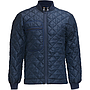 Vizwell Warnschutz Kontrast Winter-Softshelljacke leuchtgelb/marine mit Innenjacke