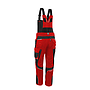 Grizzlyskin IRON Latzhose rot/schwarz