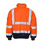 LeiKaTex® • Multifunktionale Pilotenwarnschutzjacke nach EN ISO 20471 + EN 343 • warnorange / marineblau