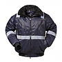 NORWAY® Pilotjacke 4-in-1 "Rognan" mit Reflexstreifen marine