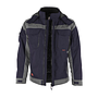 Qualitex Pro Winterjacke marine/grau