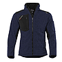 Qualitex Protectano Strickfleecejacke navy-meliert