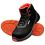 uvex 1 G2 gelochter Schnürstiefel schwarz orange  S1 SRC Weite 10