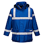 Bizflame Regenjacke antistatisch + flammresistent royalblau