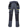 DX4 Bundhose mit abnehmbaren Holstertaschen Grau