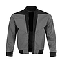 Qualitex X-Serie Blousonjacke MG 245g grau/schwarz