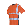 LeiKaTex®  BRIGHT LINE Warnschutz-T-Shirt  warnorange EN ISO 20471 Klasse 2