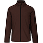 Kariban Herren 3-Lagen Softshell Jacke Schokolade