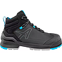 albatros® Knöchelschuh TARAVAL BLACK/BLUE MID S3L ESD FO SR Weite 11