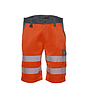 LeiKaTex® BRIGHT LINE Warnschutz Shorts EN ISO 20471 Klasse 1 • warnorange