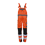 LeiKaTex® BRIGHT LINE Warnschutz Latzhose EN ISO 20471 Klasse 2 • warnorange