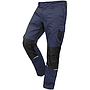 Qualitex "IND" Bundhose MG 250g blau/schwarz