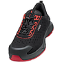 UVEX 1 x-craft gelochter Halbschuh 6802/1 S1 PL PUR FO SC SR Weite 10 schwarz/rot