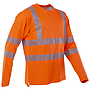 PREVENT® Premium Warnschutz Langarm-Shirt leuchtorange
