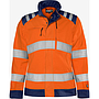 High Vis Green Jacke Damen Kl. 3 4068 GPLU Warnschutz-Orange/Marine