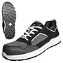 NITRAS® CLASSIC STEP S1P Sicherheitshalbschuhe grau/schwarz EN ISO 20345, EN IEC 61340-4-3, DGUV Regel 112-191