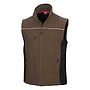 MOTION TEX LIGHT Softshellweste braun/schwarz