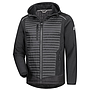 NITRAS MOTION TEX PLUS, gesteppte Softshelljacke, schwarz