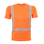 Qualitex Lyocell T-Shirt "Allround Warnschutz" mit UV-Schutz
