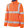 Warnschutz Polar-Fleecejacke leuchtorange