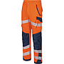 Vizwell Flex HiVis Bundhose leuchtorange-marine
