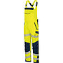 Vizwell Flex HiVis Latzhose leuchtgelb-marine