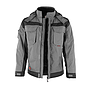 Qualitex Pro Winterjacke grau/schwarz