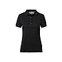 Hakro®  Damen Poloshirt Cotton Tec schwarz/anthrazit