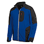 FHB® Jersey Fleece-Jacke RALF royalblau/schwarz